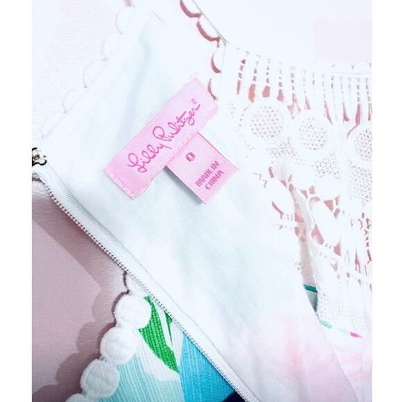 LILLY PULITZER PEARL SHIRLFT DRESS 0 - Picture 8 of 8